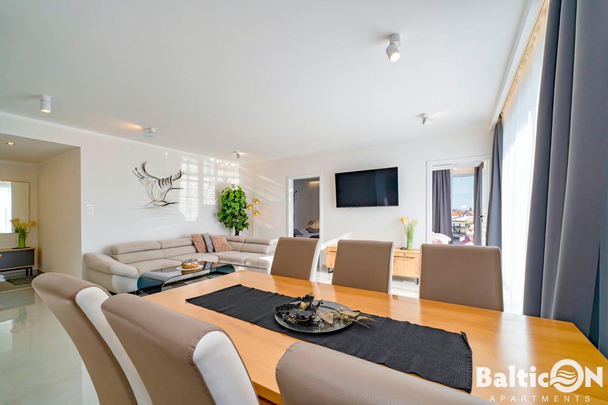 Apartamenty Balticon Westin House -Luksusowy 70M2 , Basen Pool, Sauna, Parking Inklusive Kolobrzeg Luaran gambar